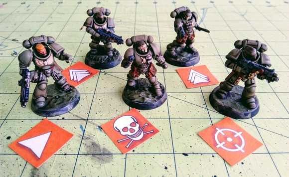 Kill Team Heguro in action.