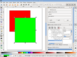 The XML editor dialog.