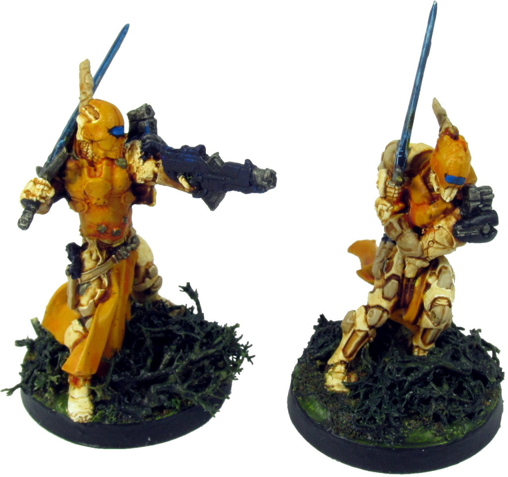 Teutonic Knight and Magister Knight front.