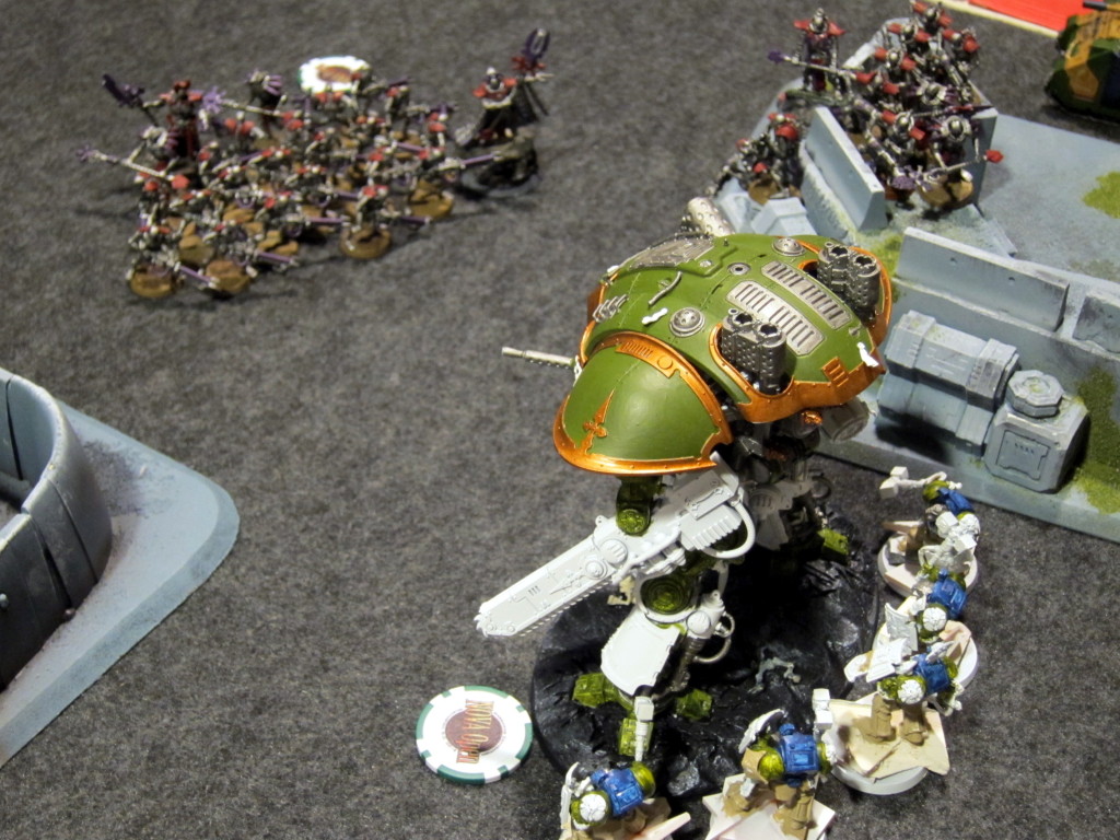 Jeremy Chamblee's Necrons are about to take this Knight down, and how.