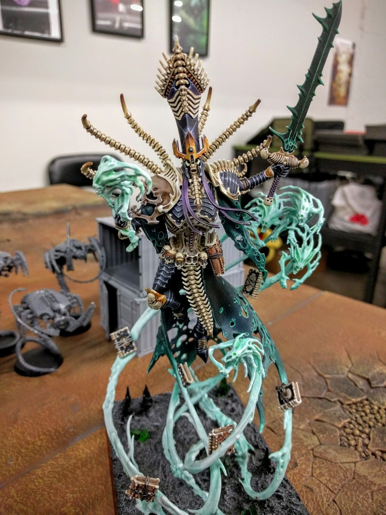 Nagash brings oblivion! Phil's Transcendant C'Tan.