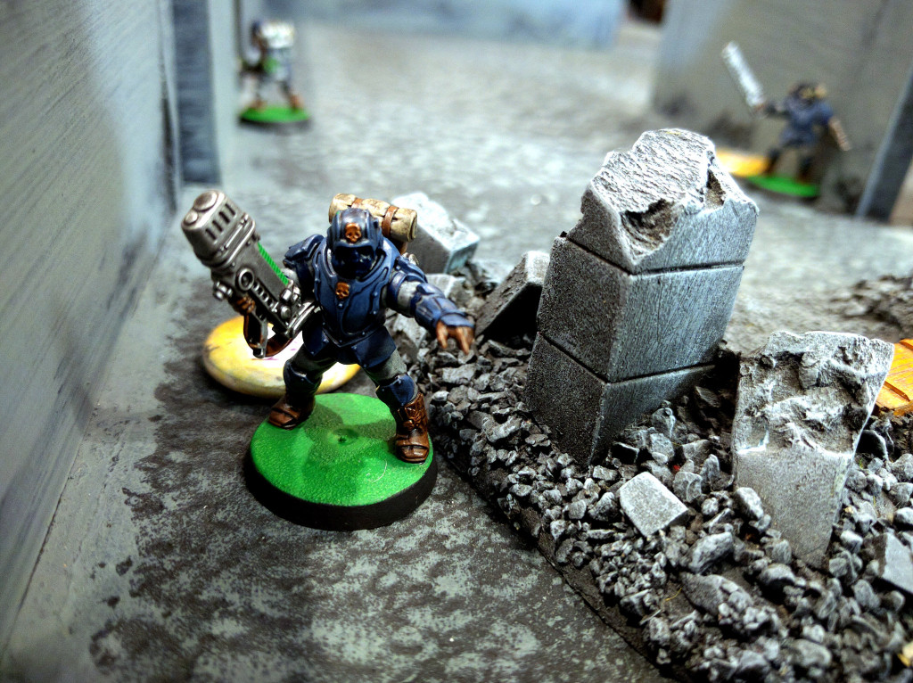 As Renegades hunt for the Deathwatch team loose in their complex.