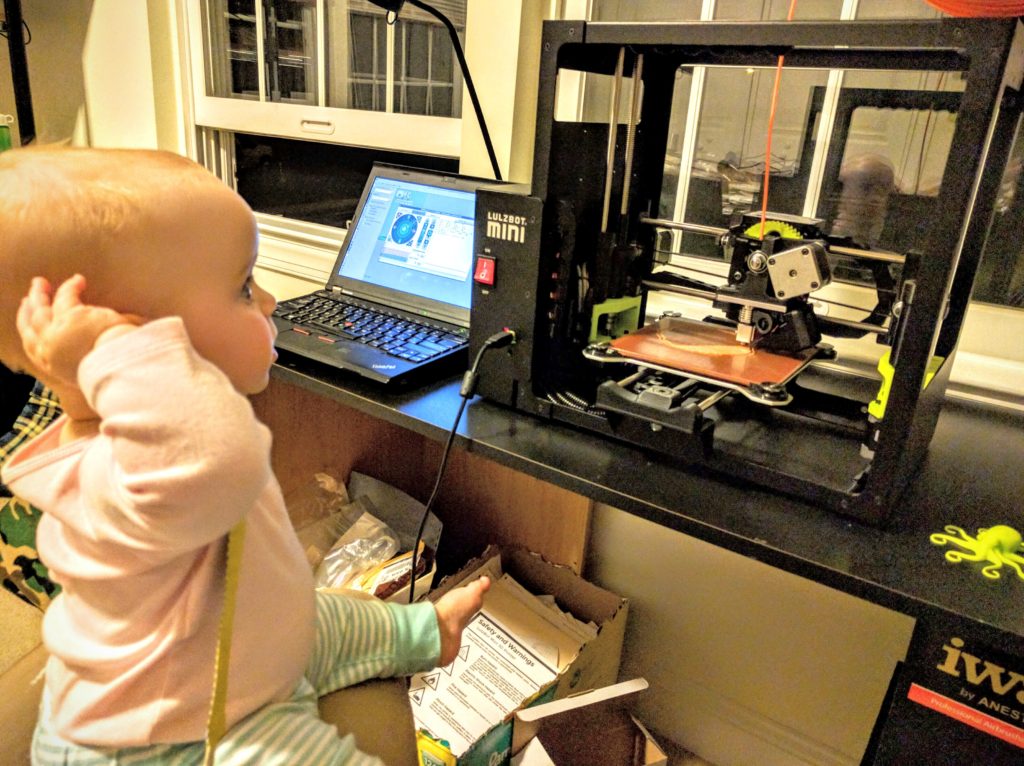 Baby's first 3D printer.