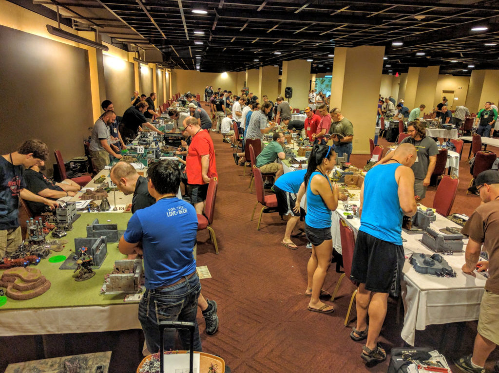 2016 NOVA 40k Trios underway!