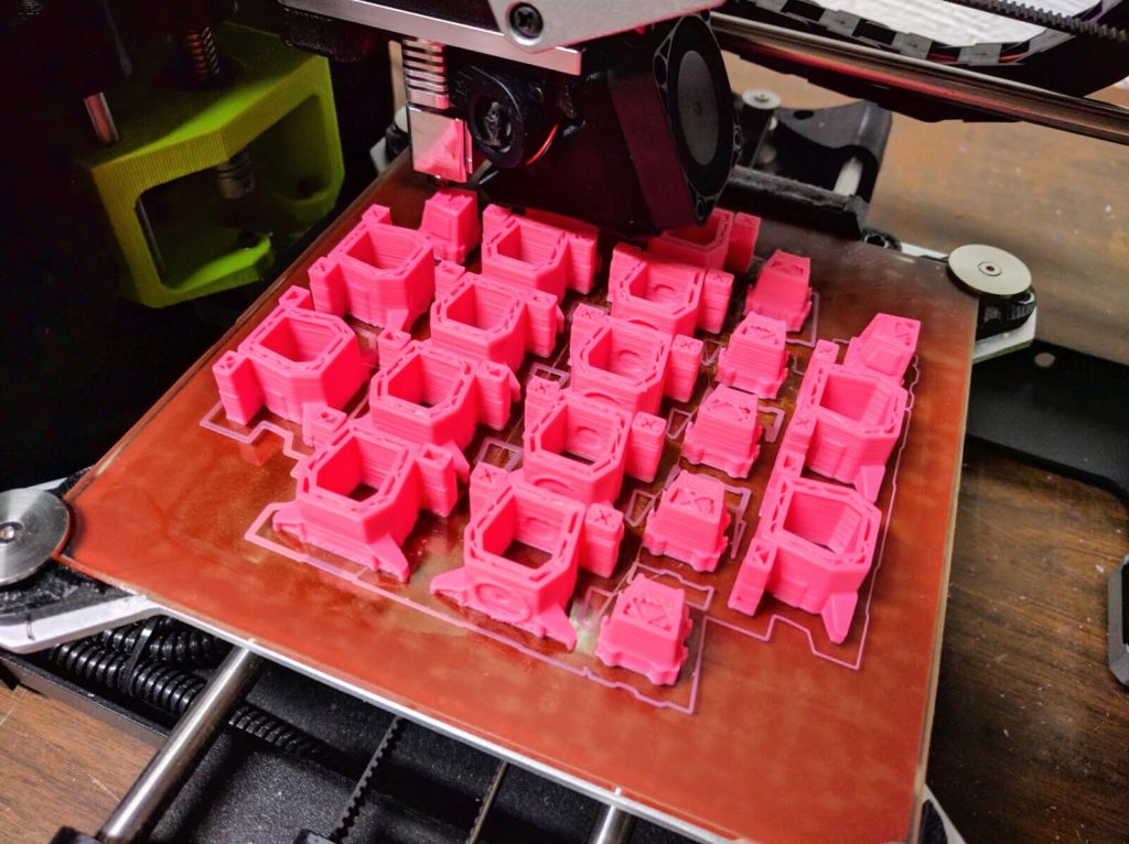 Printing a fleet of DX-9 Stormtrooper Transports.